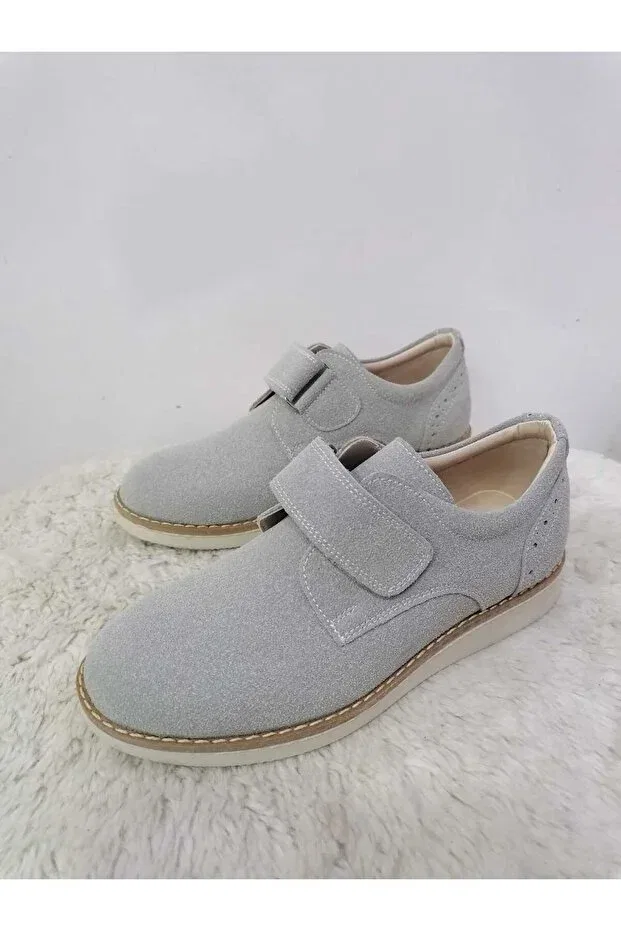Детские ботинки для мальчиков ортопедические Özgür Kids, Gray — фото 2