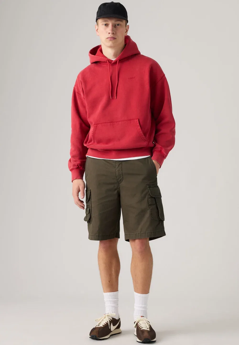 Рыболовные шорты-карго - шорты Levi'S, Komodo Green Lightweight Canvas — фото 2