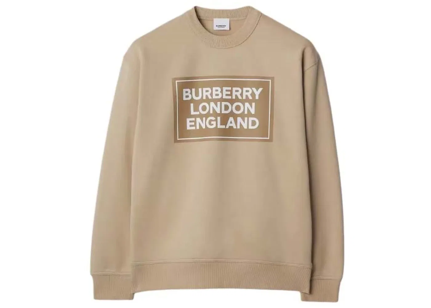 Женский свитер с принтом Burberry, Soft Fawn