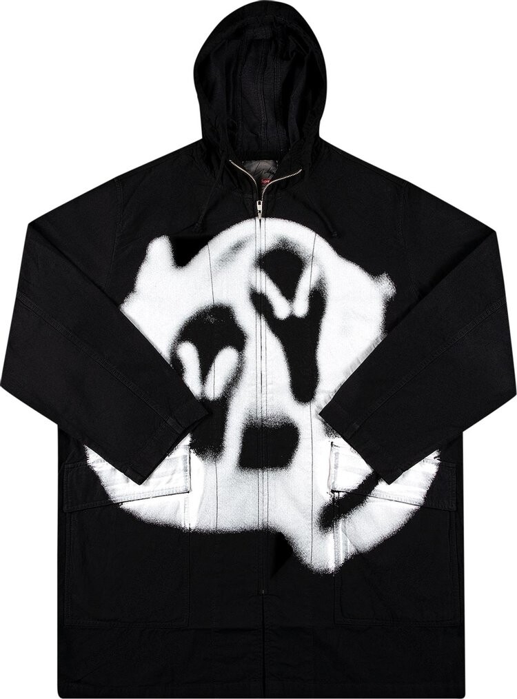 

Парка Supreme x Yohji Yamamoto Parka 'Black', черный