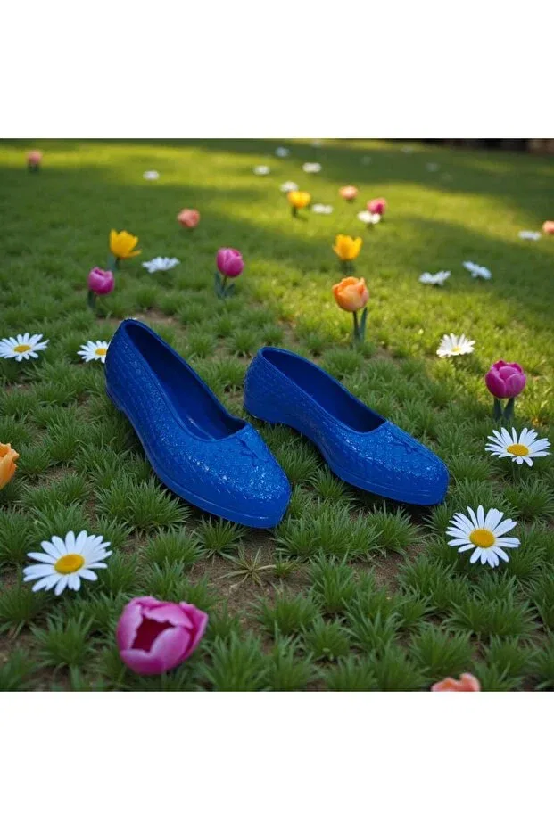 Детские туфли для девочек без шнуровки Fiyra, Navy Blue — фото 3