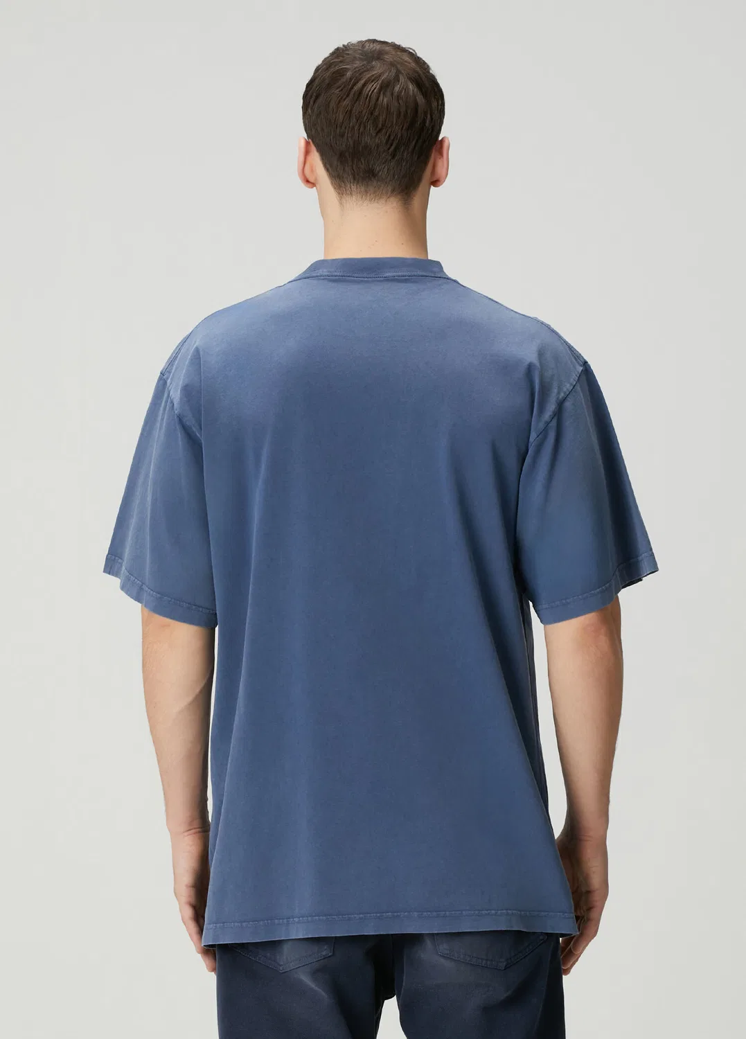 Футболка Balenciaga, синяя — фото 4
