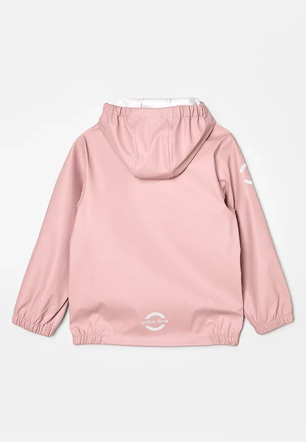 Дождевой костюм без подтяжек, водонепроницаемый, Pu rain set Mikk-line, woodrose — фото 3