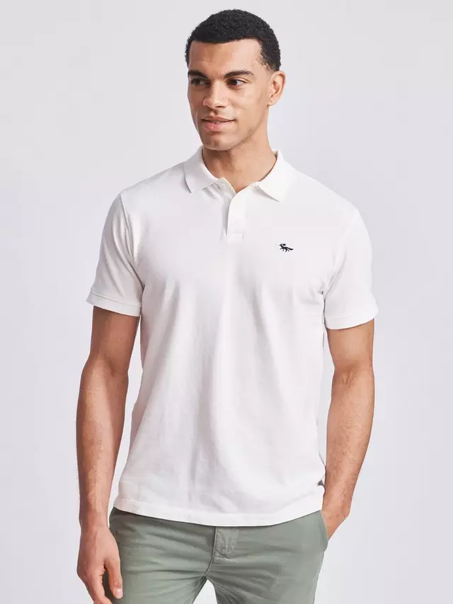 

Поло Aubin Hanby Pique Short Sleeve, белый