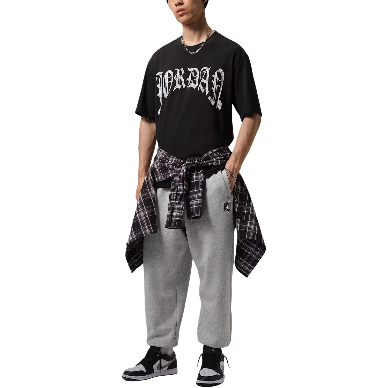 Мужская футболка Air Jordan Brooklyn T-Shirt 'Black' Jordan, черный — фото 4