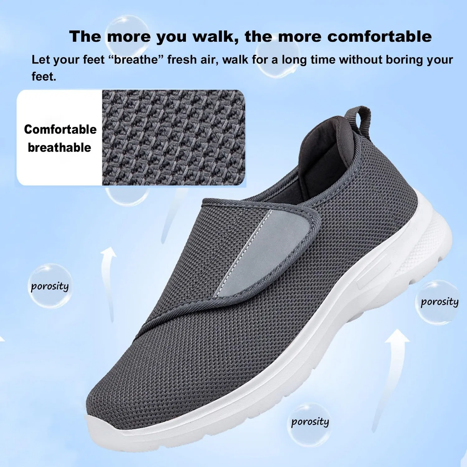 Детские ортопедические кроссовки для ходьбы LFFTBK LFFTBK, Grey — фото 4