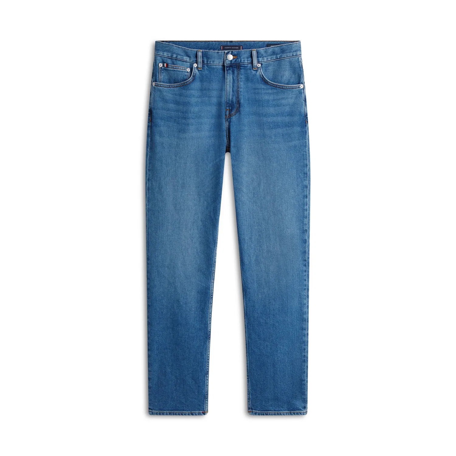 Мужские прямые джинсы с заниженной талией Tommy Hilfiger, Indigo — фото 4