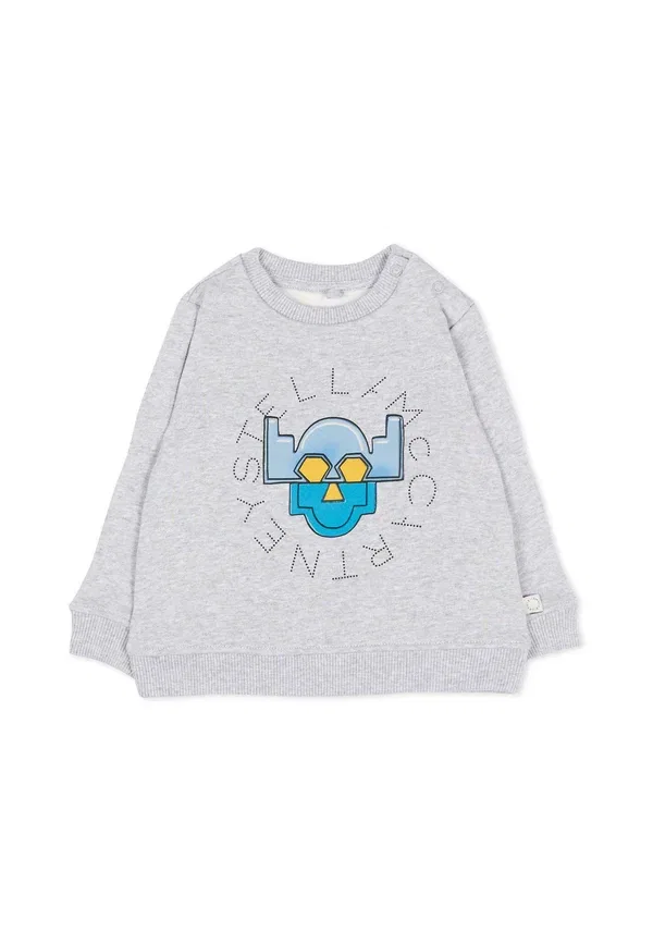 Свитшот с принтом Sweatshirt Stella Mccartney Kids, серый