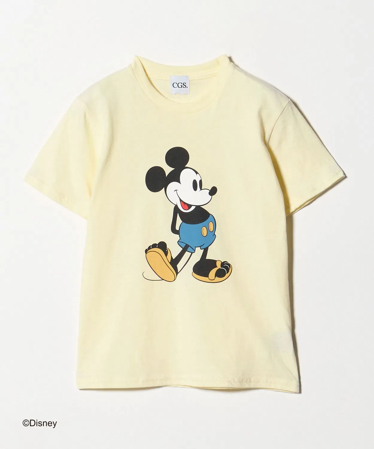 Детская футболка с принтом Mickey Mouse California General Store, Yellow