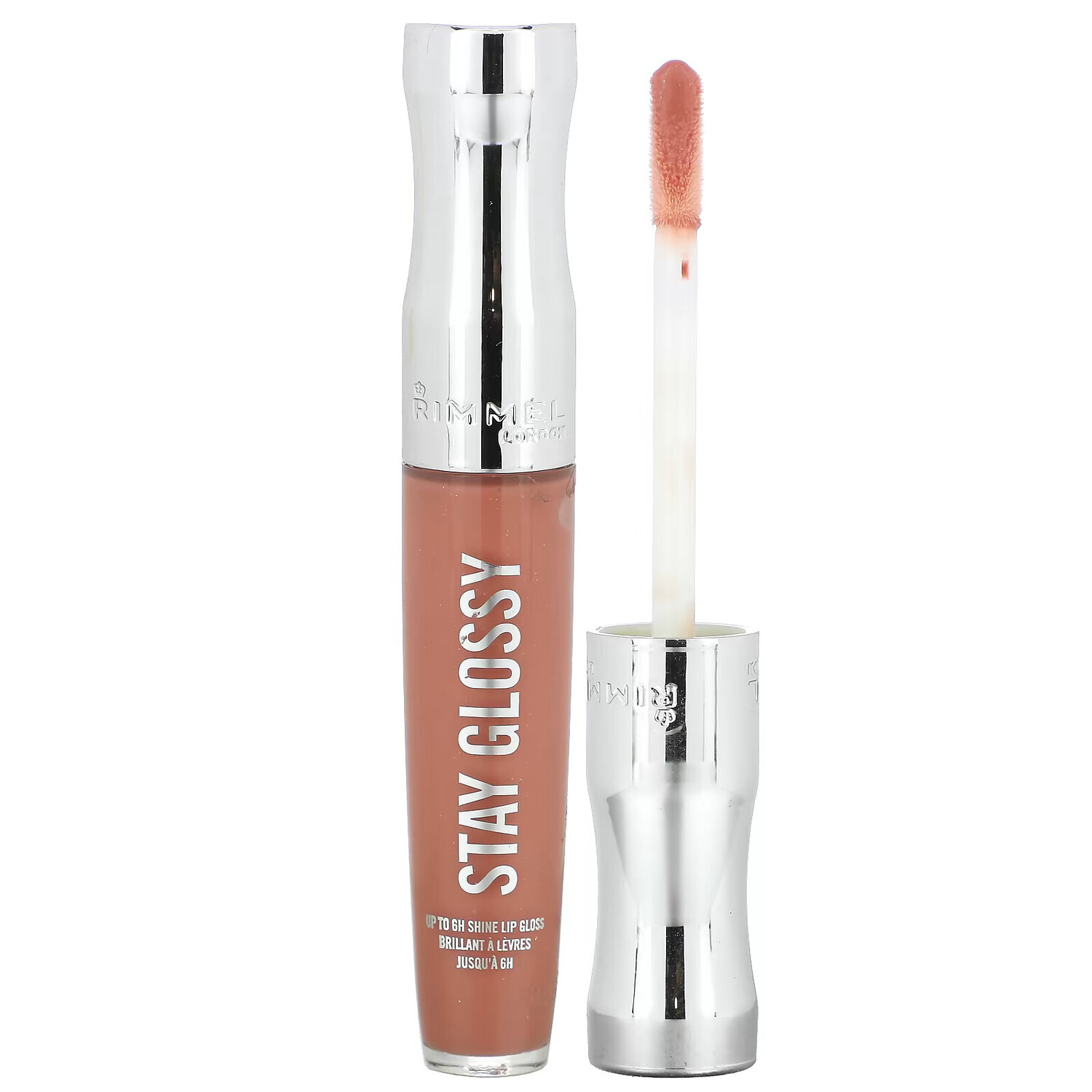

Блеск для губ Rimmel London Stay Glossy оттенок 133 Bare Minimum, 5,5 мл