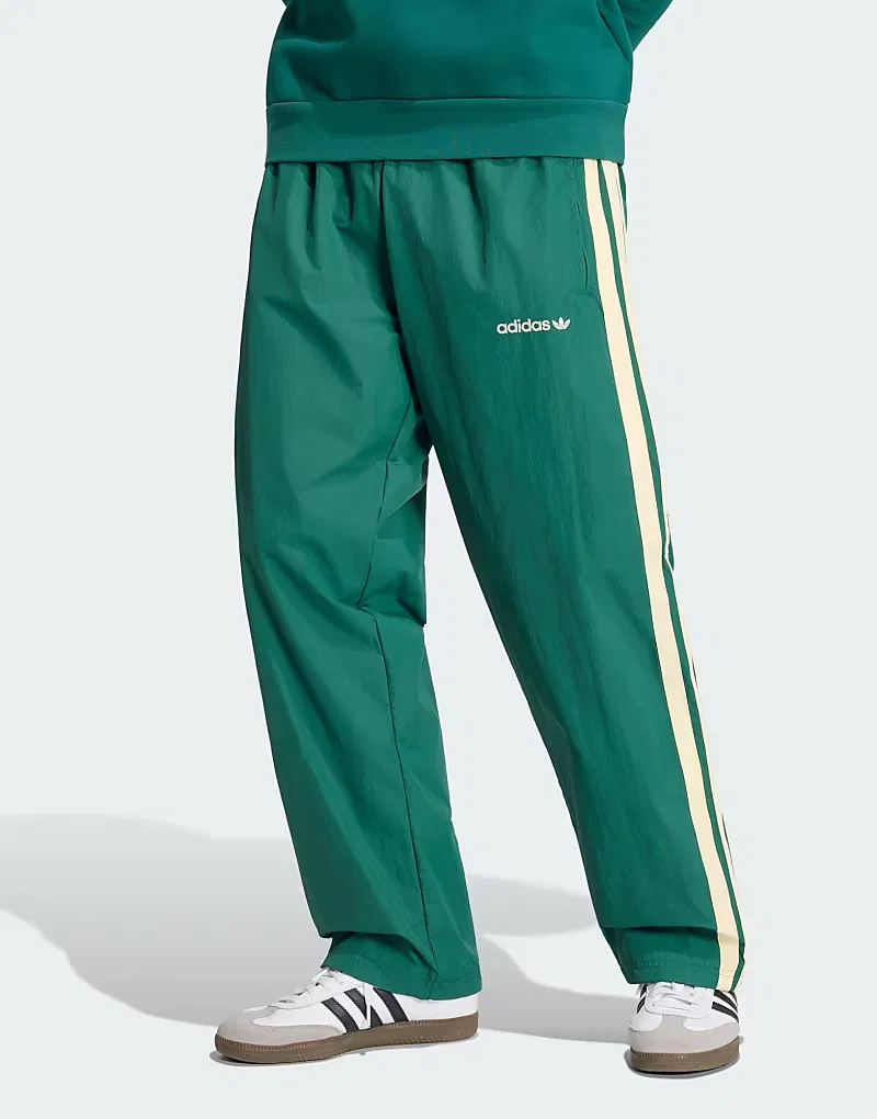 Спортивные брюки Adidas Originals Cutline в университетском зеленом цвете