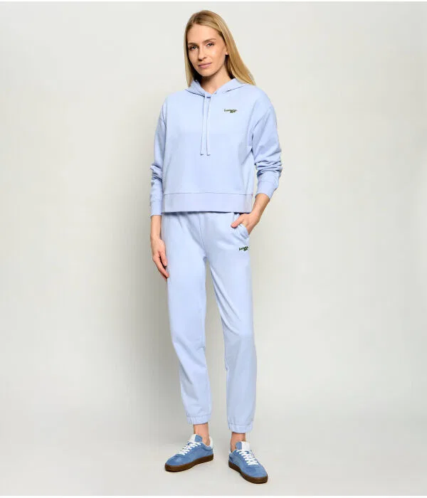 Толстовка женская Lacoste Regular Fit, Azzurro — фото 2