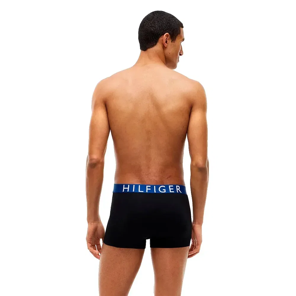 Мужские трусы-боксеры с контурными швами Tommy hilfiger, Black — фото 4