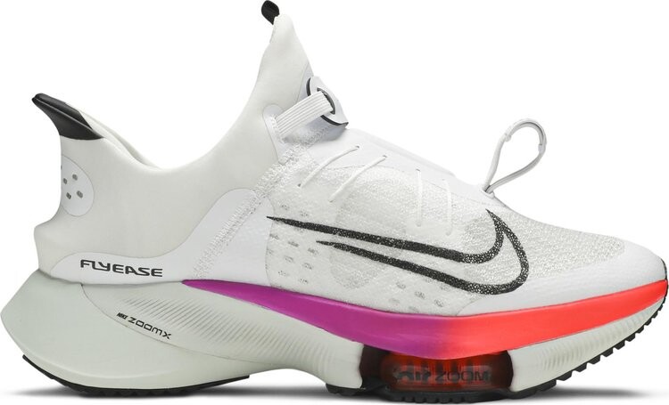 

Кроссовки Nike Air Zoom Tempo NEXT% Flyease 'White Multi', белый