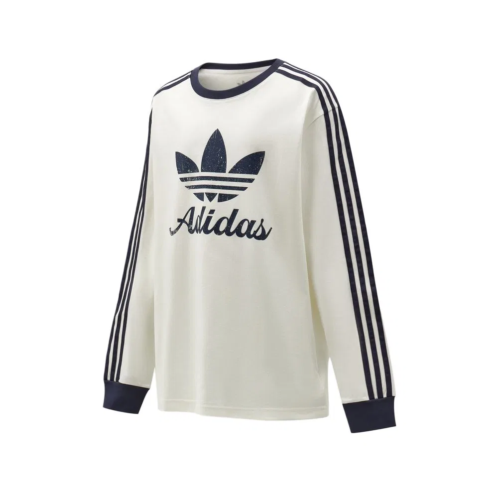 Детская футболка с круглым вырезом Adidas Originals, Jade White — фото 4