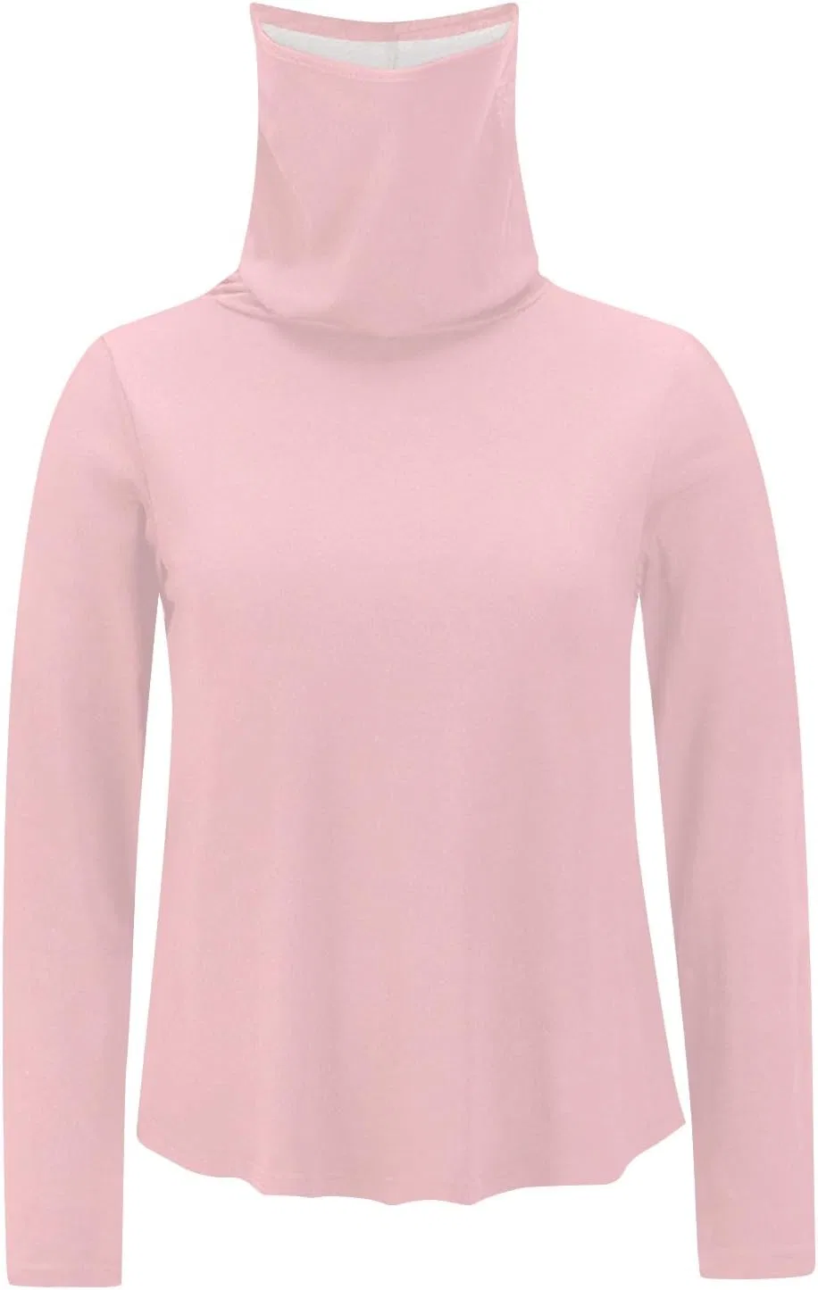 Женская футболка с защитой UPF 50+ с длинным рукавом, Pink — фото 4