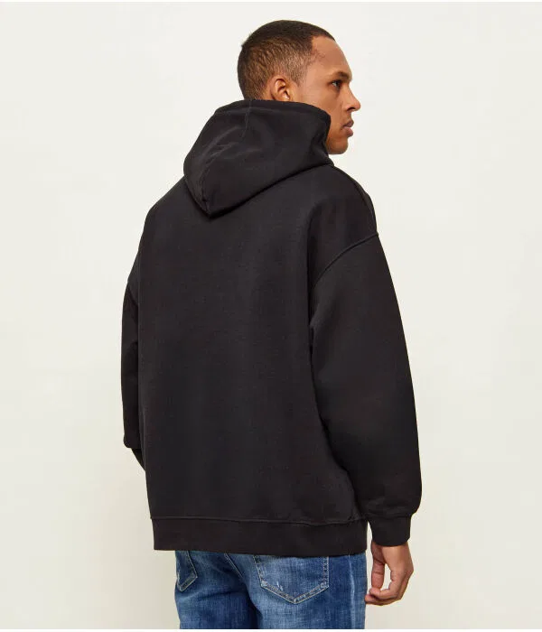 Мужская толстовка с капюшоном Relaxed Fit Dsquared2, черный — фото 3