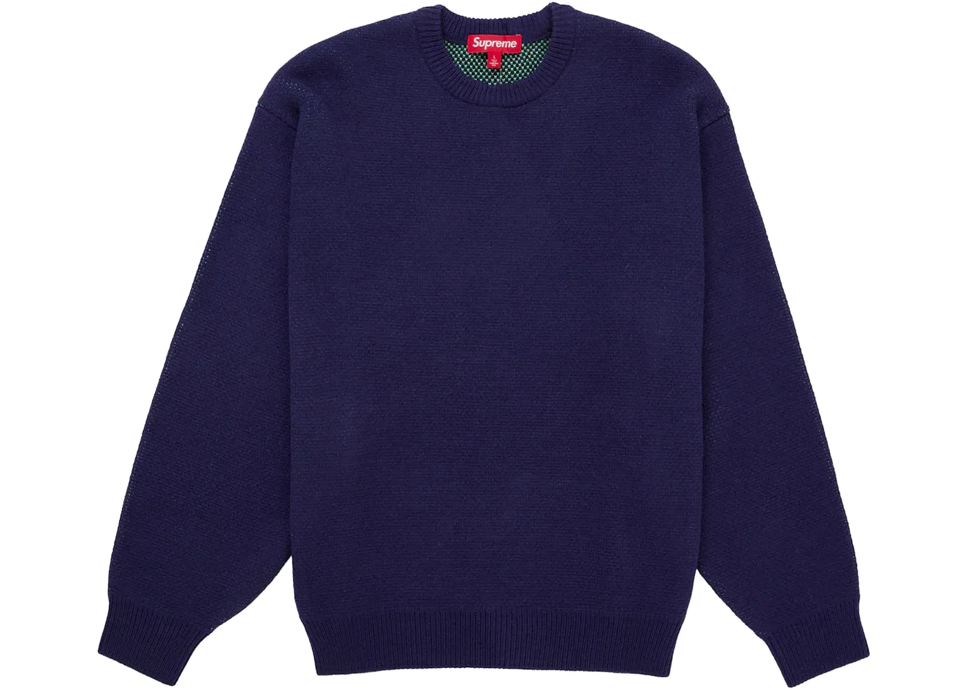 Мужской свитер с длинным рукавом Supreme Spitfire Sweater, Navy — фото 2