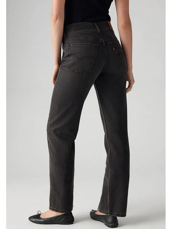 Женские джинсы regular fit Levi's, Black — фото 4