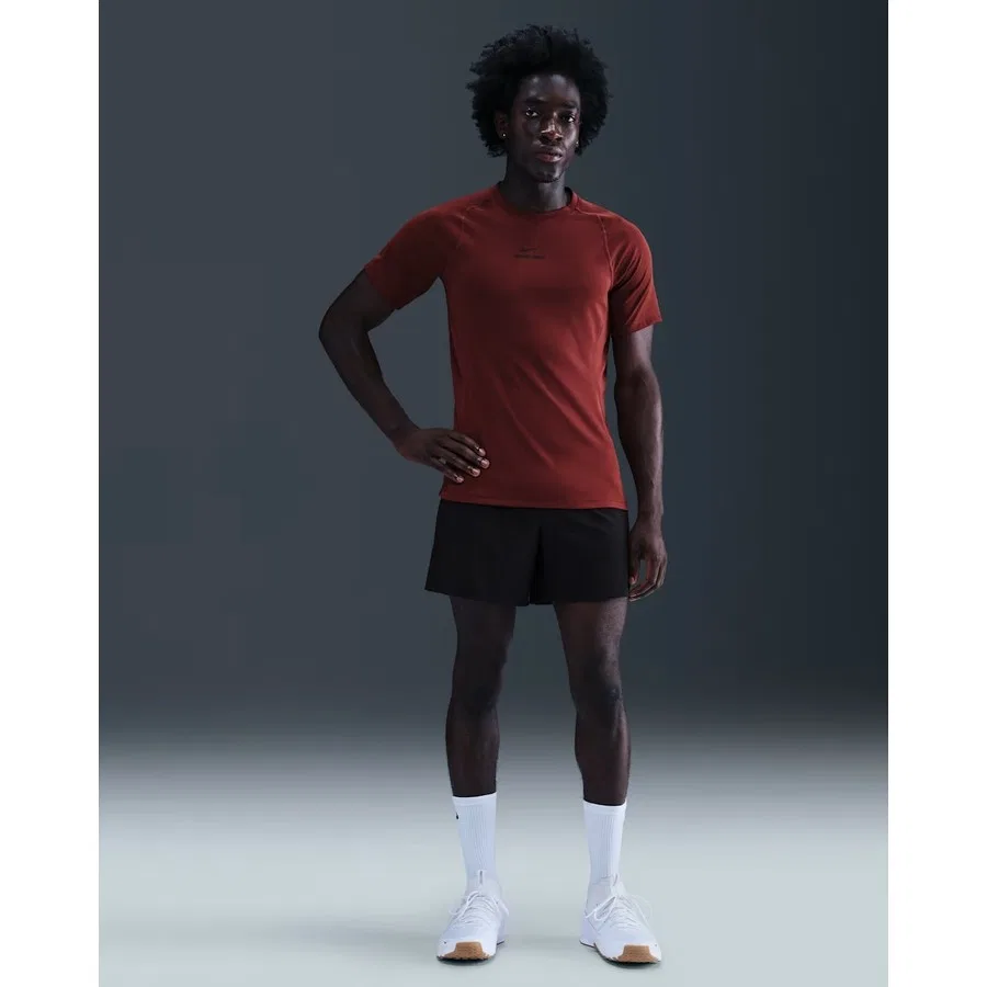 Спортивная футболка с коротким рукавом Dri-FIT Nike, Черный — фото 2