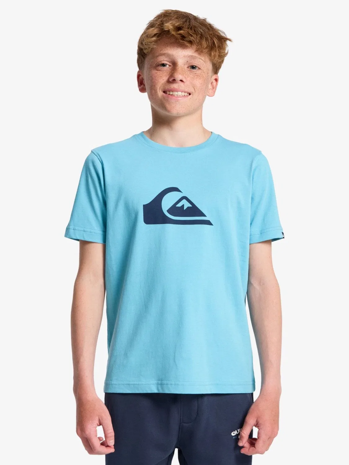 Футболка с принтом Quiksilver Blue Comp, синий