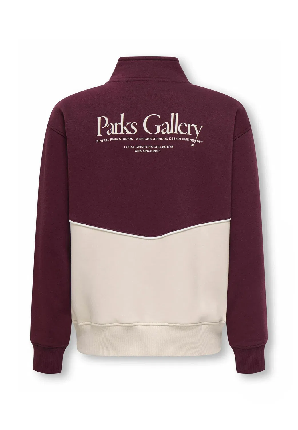 Флисовая толстовка osjceres sweatshirt - sweatshirt Only & Sons Junior, Moonbeam — фото 2