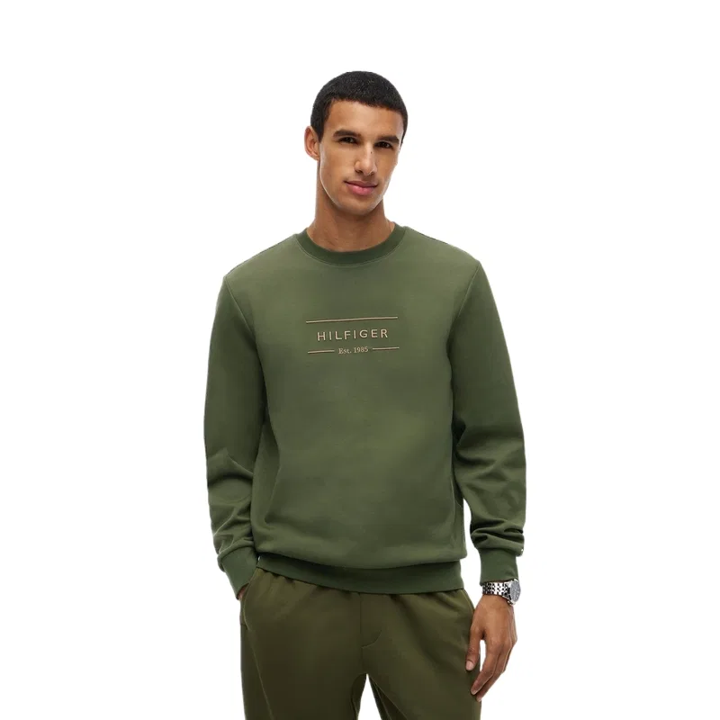 Мужской свитшот с круглым вырезом Light Jasper MT1 Tommy Hilfiger