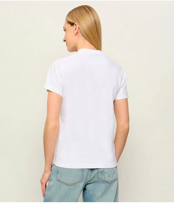 Женский комплект футболок 2-pack Regular Fit Dsquared2, белый — фото 4