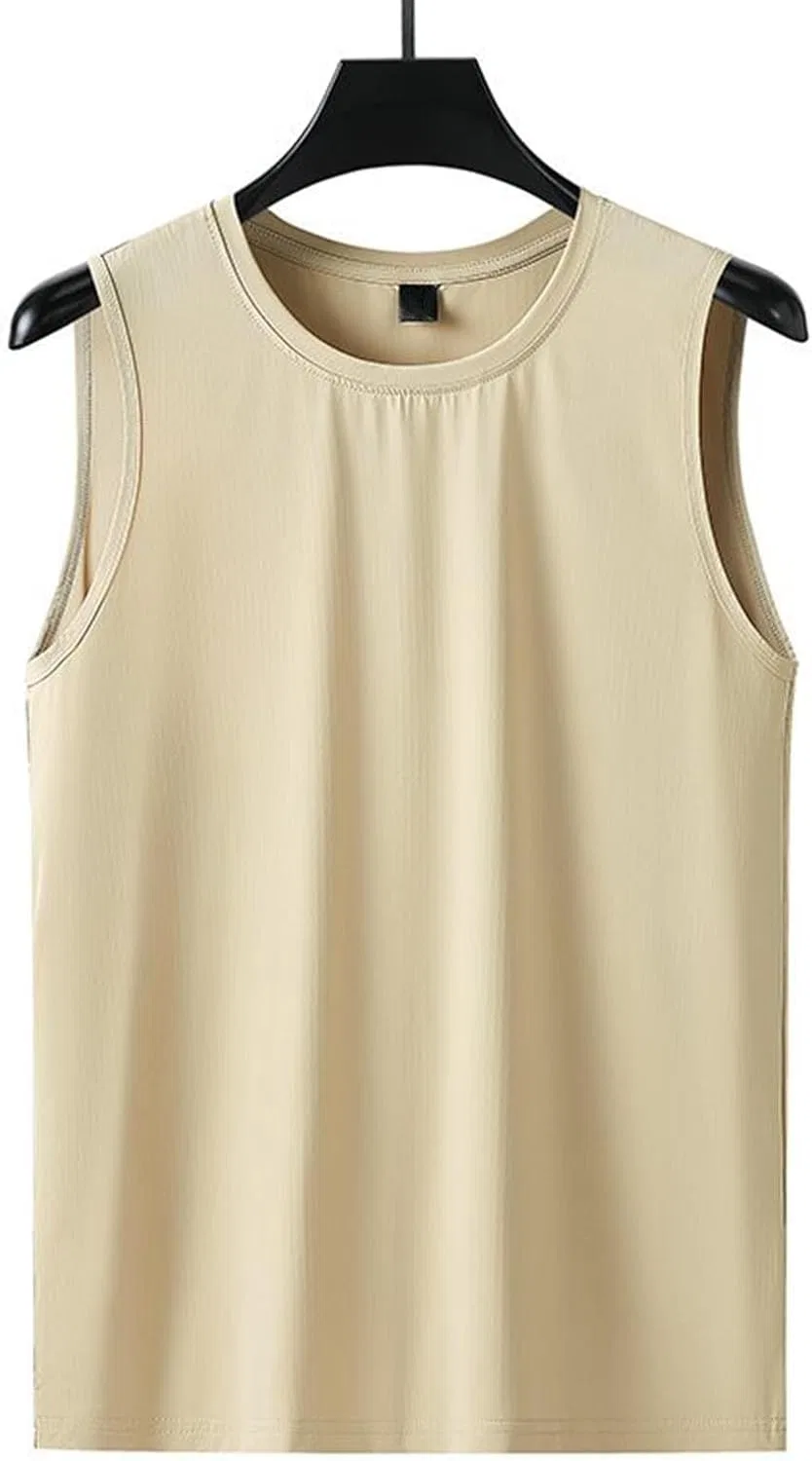Мужская безрукавка для фитнеса Summer Fitness Tees, Khaki — фото 3