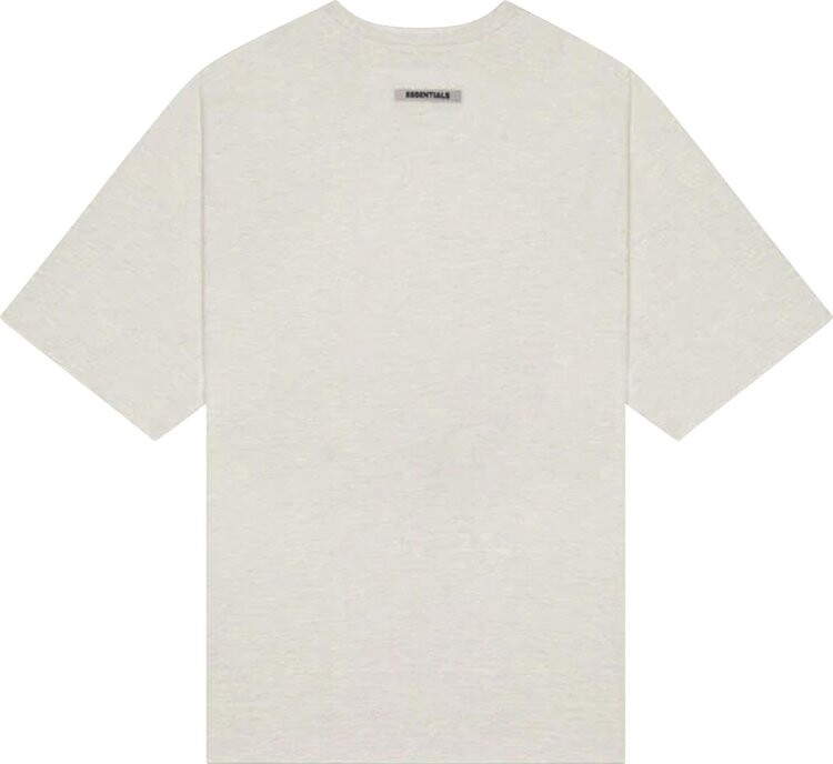 Футболка Fear of God Essentials T-Shirt 'Oatmeal', серый — фото 3