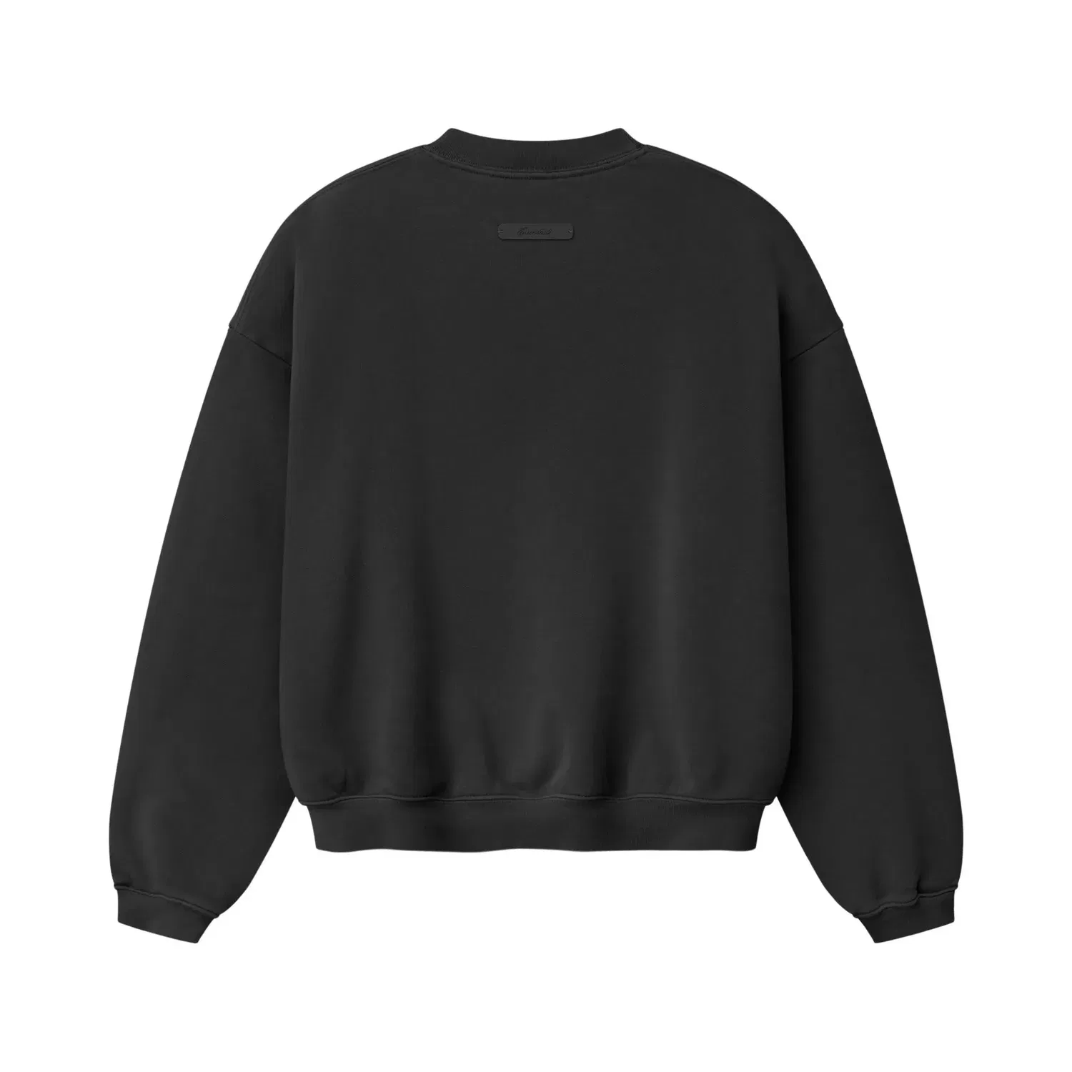 Свитшот Fear of God Essentials Campus 90s Crewneck, черный — фото 2