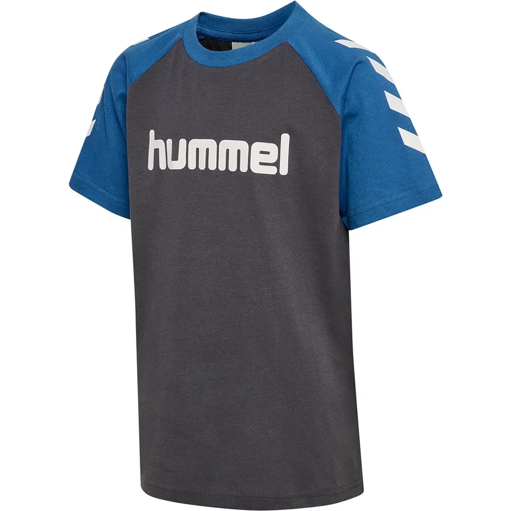 Футболка с коротким рукавом Logo Hummel, серый