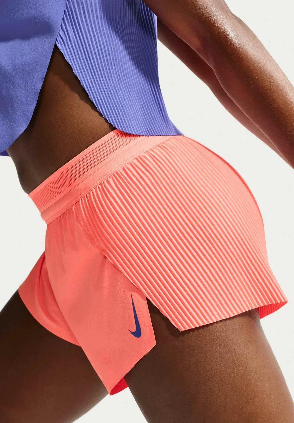Nk arswft dfadv mr 3in short - спортивные шорты Nike Performance, Atomic Pink Black White Old Royal — фото 4