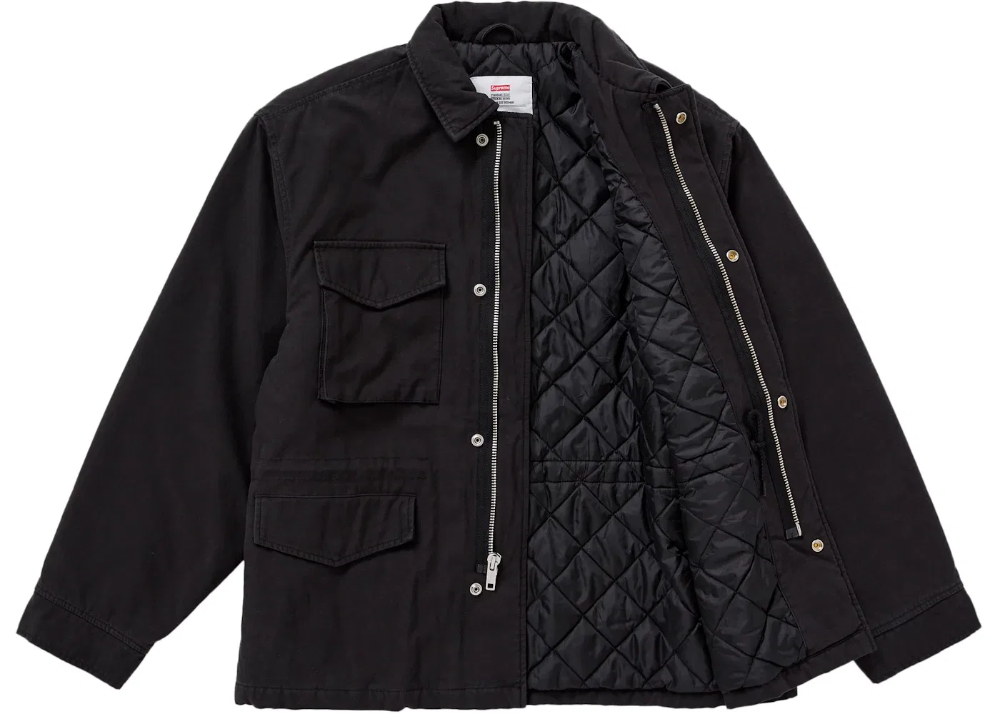 Мужская куртка с принтом M52 Jacket Supreme, Black — фото 2