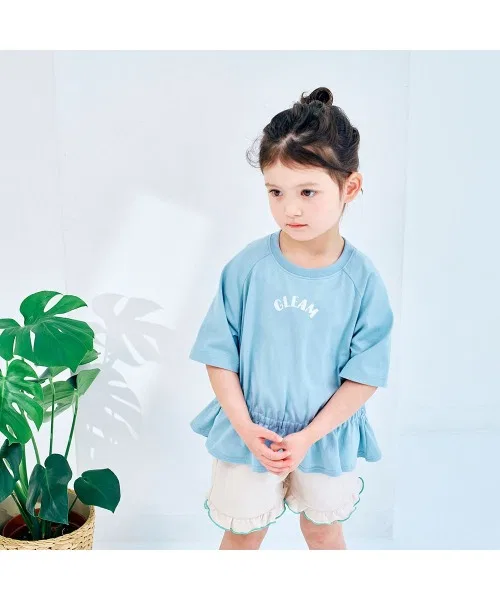 Детская футболка с принтом, полуприлегающая LYKKE, Light Blue — фото 2