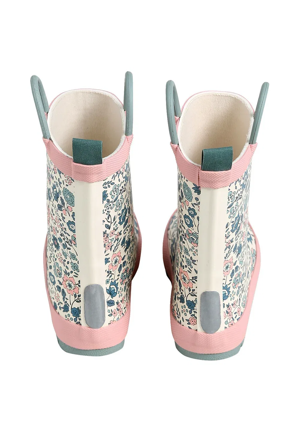Bedruckte kinder gummistiefel - резиновые сапоги Vertbaudet, Wollweiß — фото 2