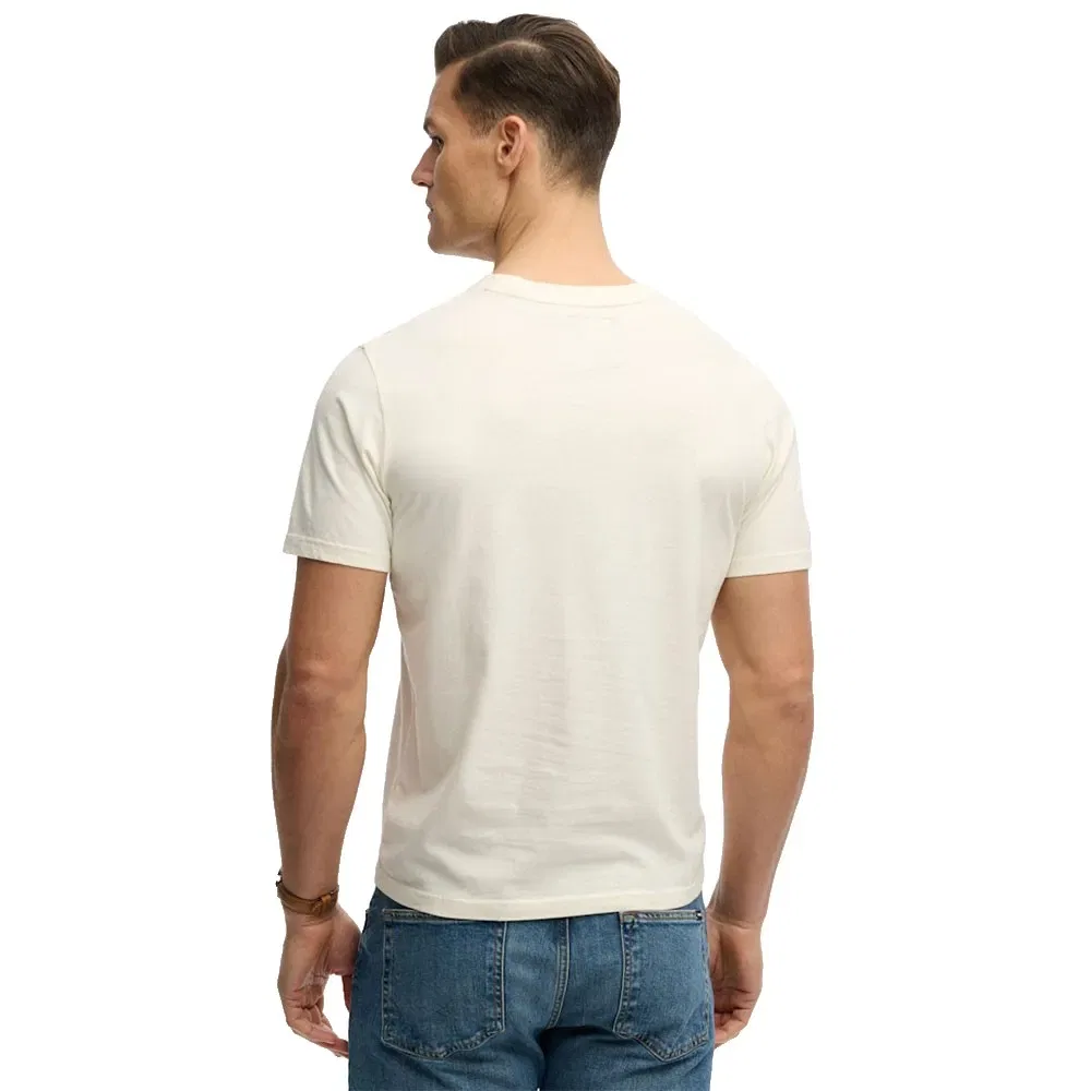 Футболка Superdry Tokyo Relaxed Fit, бежевый — фото 2