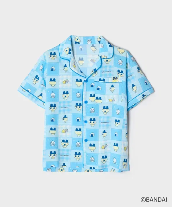 Пижама с коротким рукавом Tamagotchi, Spao Kids, синий — фото 2