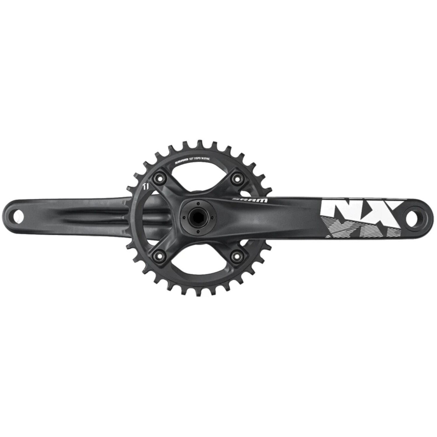 

Система Sram NX 24 мм GXP 36 T 170 мм черная ELOPS, черный