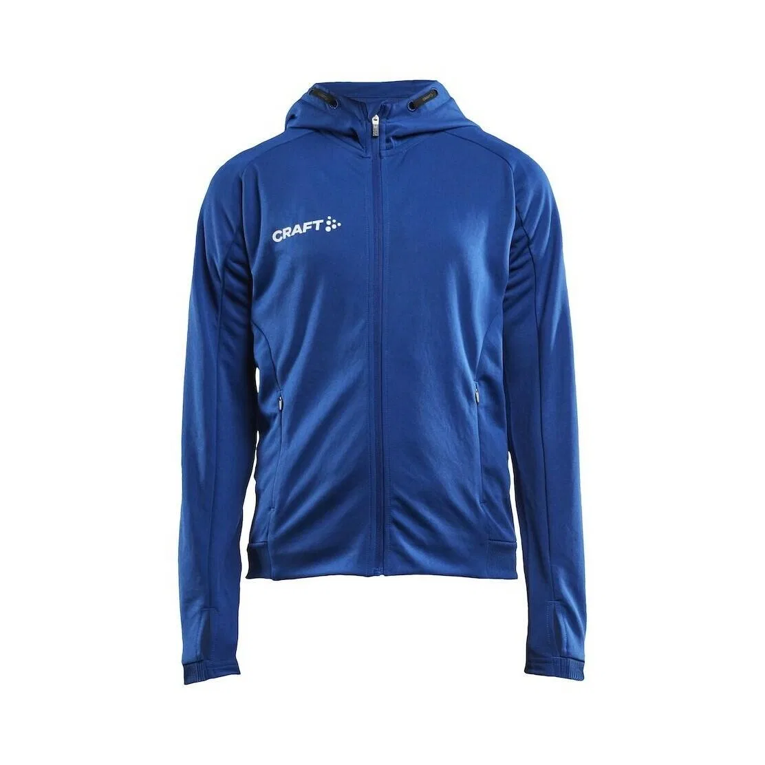 Детская капюшоновая куртка из переработанного полиэстера Craft evolve, Konigsblau / Mediterranes Blau