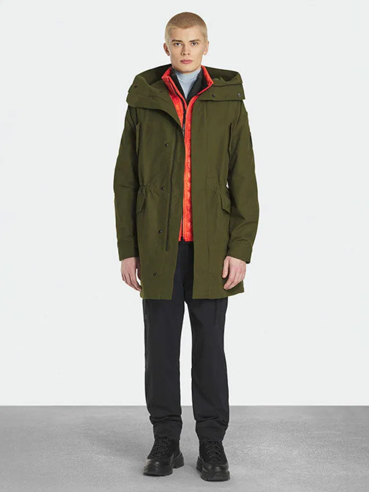 Футболка с коротким рукавом, Khaki, Harrison Paka CANADA GOOSE, Blue