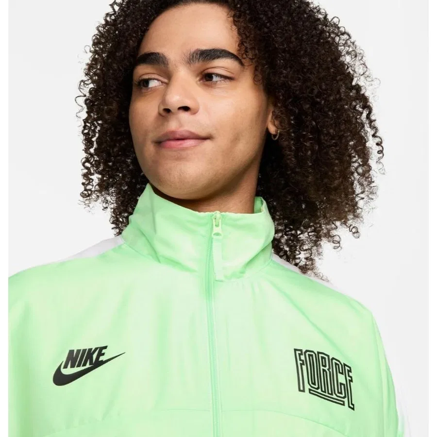 Куртка Nike Starting 5 Woven, Зеленый — фото 4