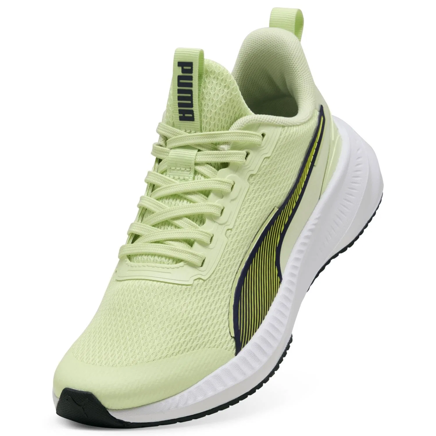 Детские кроссовки для девочек PUMA Flyer Light 3, Apple Spritz Deep Plum Puma White Nero — фото 4
