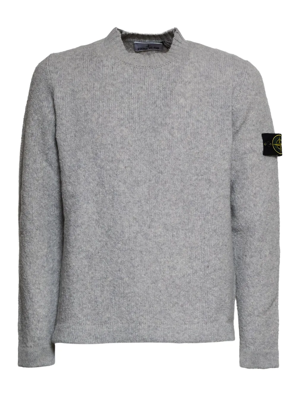 

Свитер с логотипом Compass Stone Island, серый