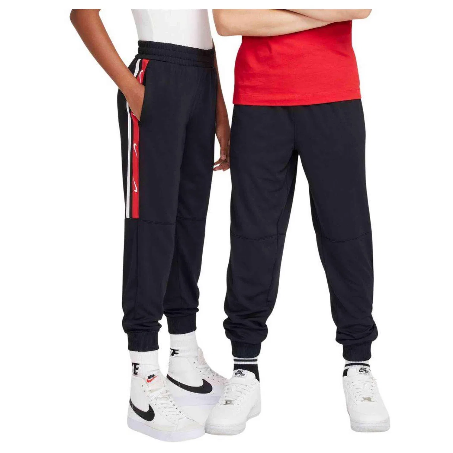 Детские спортивные штаны с принтом ESS+ Logo Lab Puma, Черный — фото 4