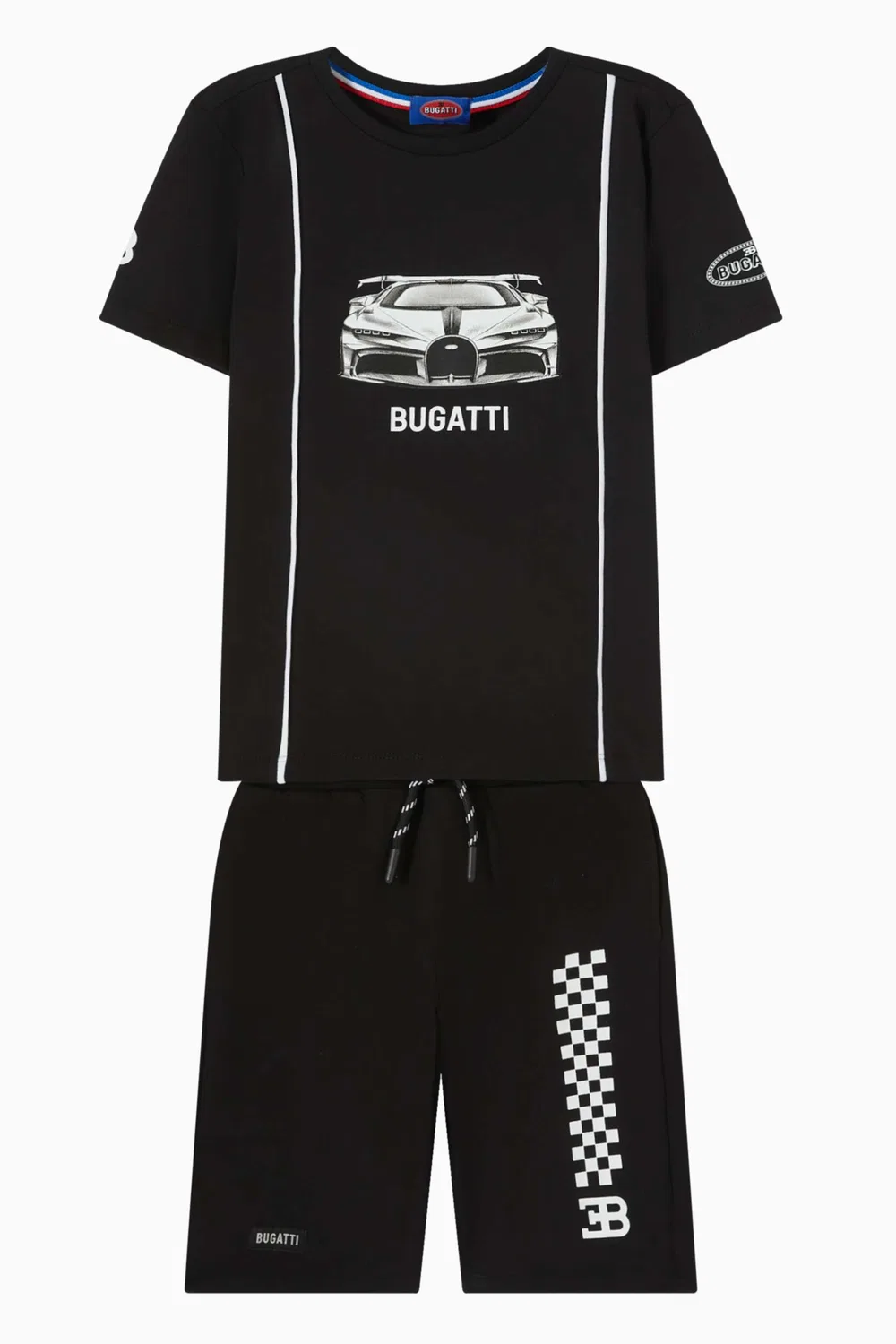 Футболка с принтом Bugatti Junior, черный — фото 2