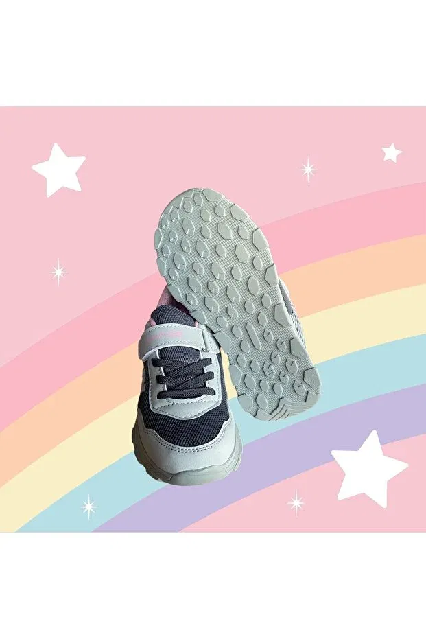 Детские спортивные туфли для девочек ортопедические Hammırcek Dinamik, Gray Smoked Pink — фото 3