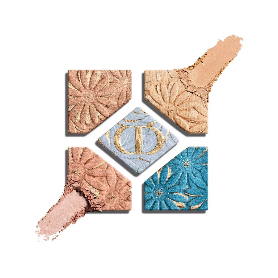 Палетка теней для век Dior Diorshow 5 Couleurs Limitierte Edition, 162 - Summer Azur, 6 г — фото 2