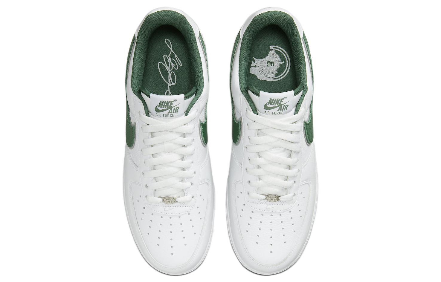 Кроссовки Nike Air Force 1 Low Four Horsemen, белый/темно-зеленый — фото 4