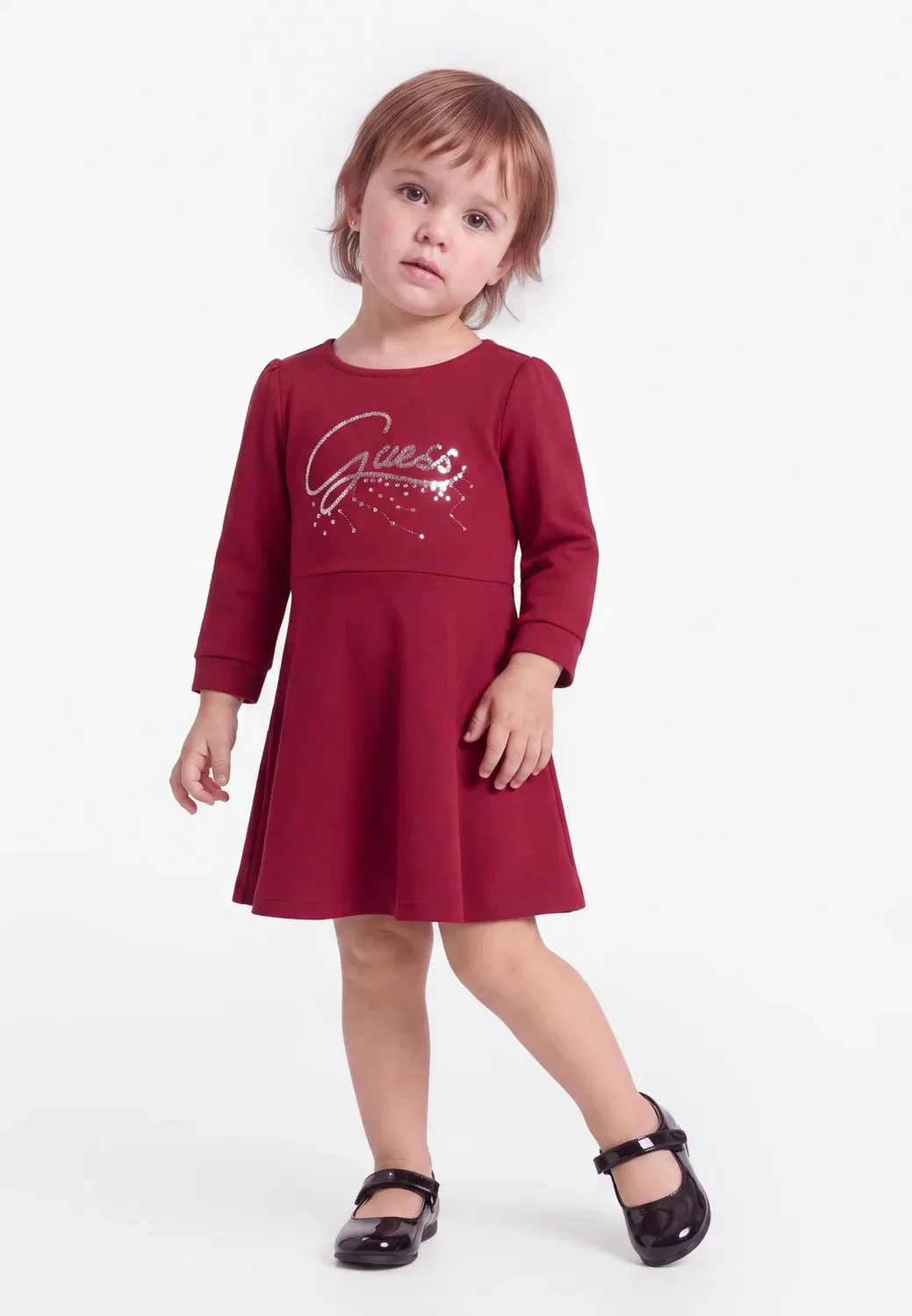 Комплект Punto Milano - трикотажное платье Guess, Beet Juice Red